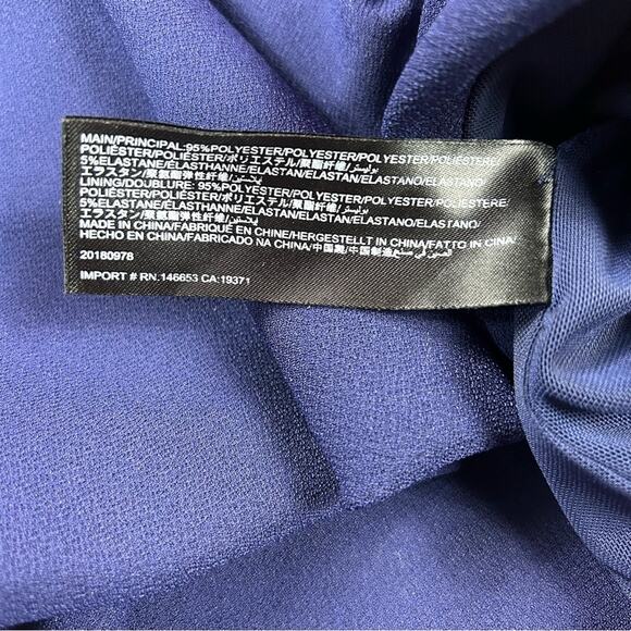 Finders Keepers blue drop waist ruffle dress, size small - Picture 8 of 9